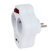 Esperanza ELK311W Electrical splitter 2 GN. USB-C USB-A ON. White Esperanza ELK311W Electrical splitter 2 GN. USB-C USB-A ON. White