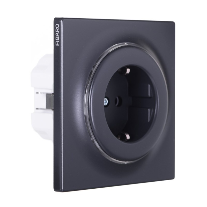 Fibaro FGWSONF-011-8 socket-outlet Type F Black Fibaro FGWSONF-011-8 socket-outlet Type F Black