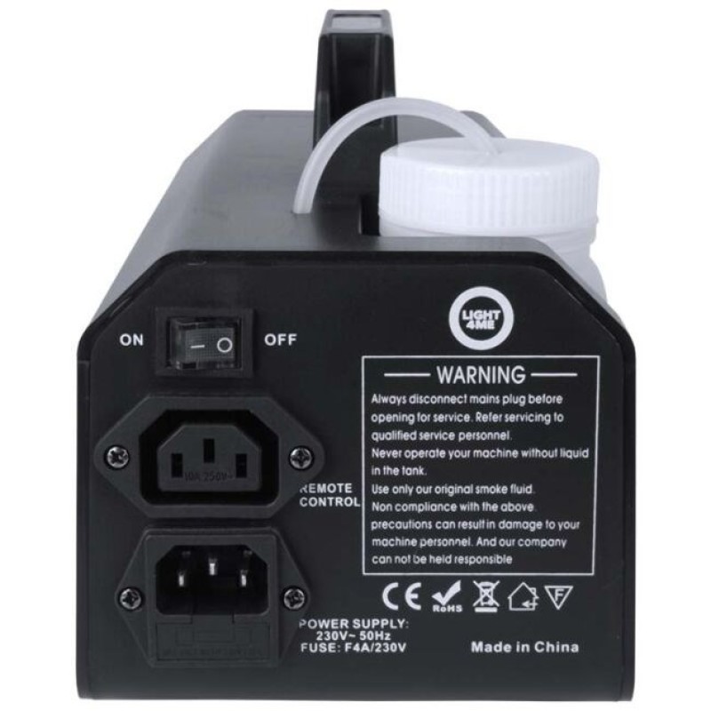 LIGHT4ME GIG Set 1 - set (smoke machine + 1 litre smoke fluid + 4-in-1 lighting effect) LIGHT4ME GIG Set 1 - set (smoke machine + 1 litre smoke fluid + 4-in-1 lighting effect)