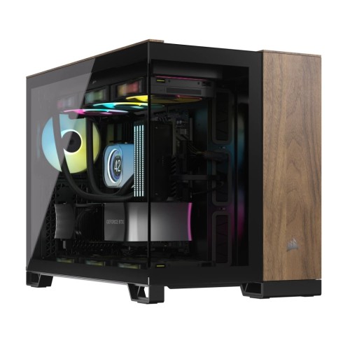Corsair CC-9011286-WW computer case Midi Tower Black, Walnut Corsair CC-9011286-WW computer case Midi Tower Black, Walnut
