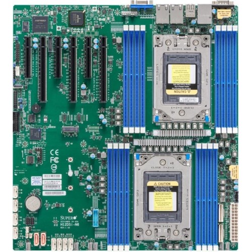 Płyta główna Gigabyte MZ33-AR0 1x SP5 AMD Epyc 9004 SoC (24x DIMM, 6x MCIO 8i, 1xM.2, 2x10Gbe, IPMI, E-ATX)