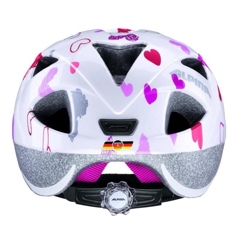 Bike helmet Alpina Ximo, white in hearts, 49-54 Bike helmet Alpina Ximo, white in hearts, 49-54