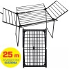 PROMIS MILANO laundry dryer, foldable, additional 4 wings, black PROMIS MILANO laundry dryer, foldable, additional 4 wings, black
