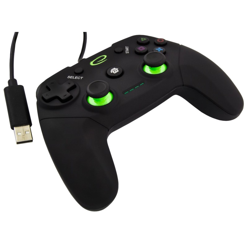 Esperanza EGG110K Gaming Controller Gamepad PC,Playstation 3 Analogue / Digital USB 2.0 Black Esperanza EGG110K Gaming Controller Gamepad PC,Playstation 3 Analogue / Digital USB 2.0 Black