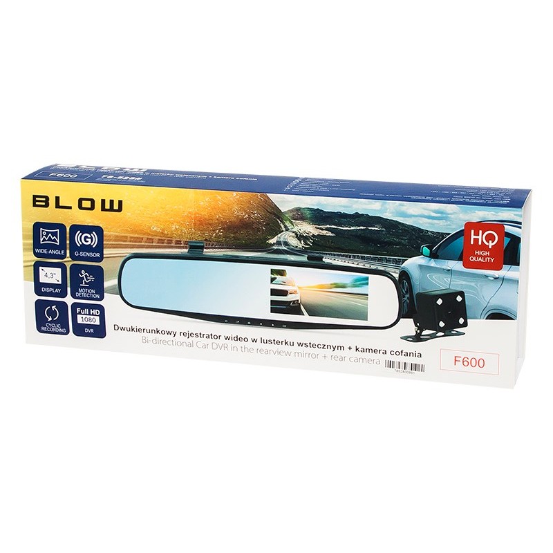 BLOW BLACKBOX DVR F600 dashcam Black BLOW BLACKBOX DVR F600 dashcam Black