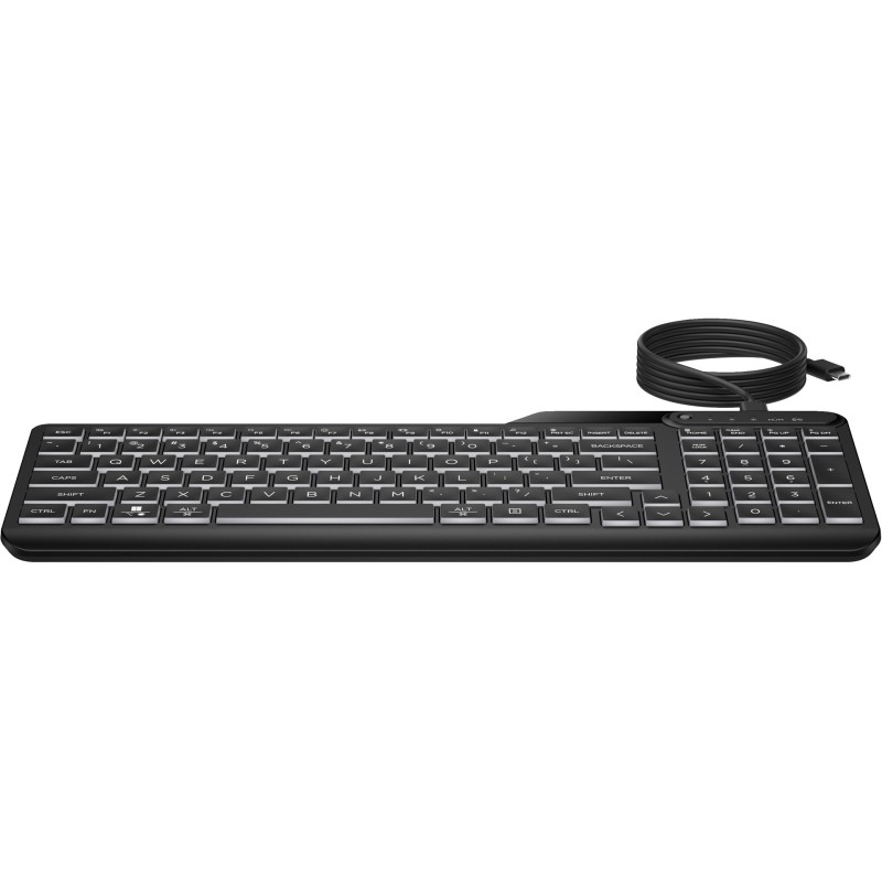 HP 405 Multi-Device Backlit Wired Keyboard HP 405 Multi-Device Backlit Wired Keyboard