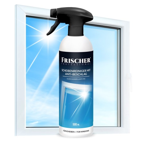 Frischer glass cleaner with anti-vapour function 0,5l Frischer glass cleaner with anti-vapour function 0,5l
