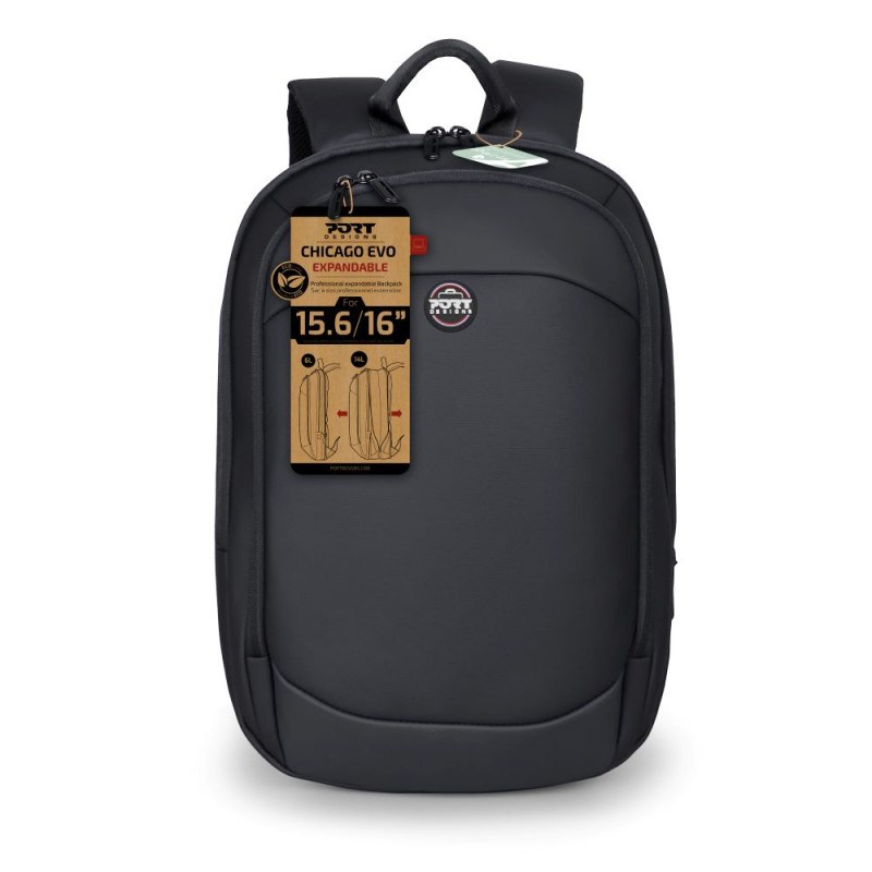 PORT Designs 15.6-16’ Chicago EVO Expandable Backpack PORT Designs 15.6-16’ Chicago EVO Expandable Backpack