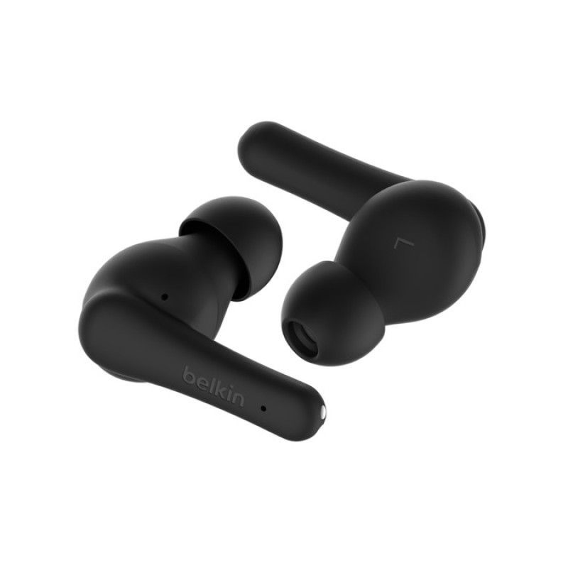 Belkin SoundForm Rhythm Headphones Wireless In-ear Calls/Music Micro-USB Bluetooth Black Belkin SoundForm Rhythm Headphones Wireless In-ear Calls/Music Micro-USB Bluetooth Black