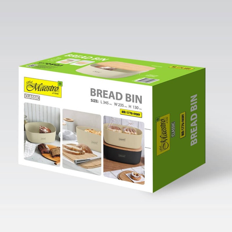 MAESTRO breadbox MR-1776-IVORY MAESTRO breadbox MR-1776-IVORY