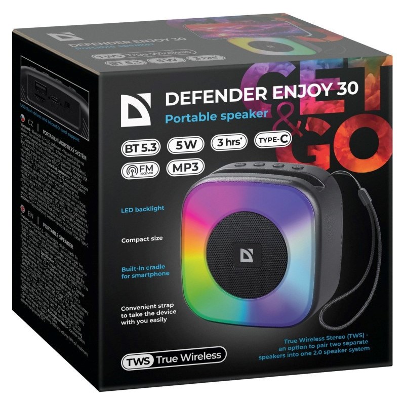 BLUETOOTH SPEAKER DEFENDER ENJOY 30 5W BLUETOOTH SPEAKER DEFENDER ENJOY 30 5W
