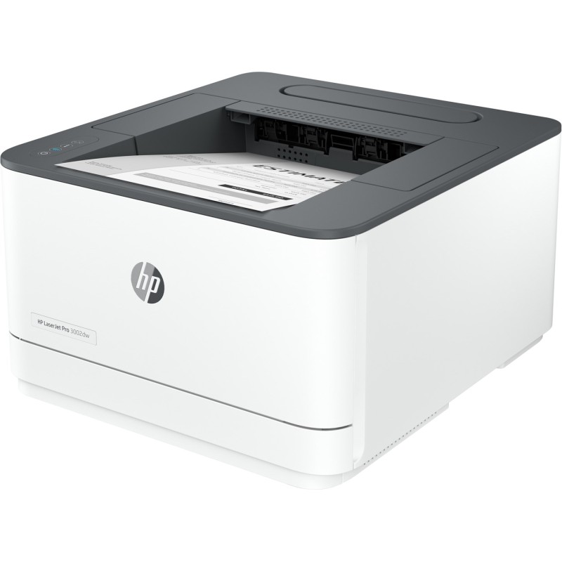 HP LaserJet Pro 3002dw Printer, Black and white, Printer for Small medium business, Print, Dualband Wi-Fi; Strong Security; Energy Efficient; Fast first page out speeds; Two-sided printing; Roam HP LaserJet Pro 3002dw Printer, Black and white, Printer for Small medium business, Print, Dualband Wi-Fi; Strong Security; Energy Efficient; Fast first page out speeds; Two-sided printing; Roam