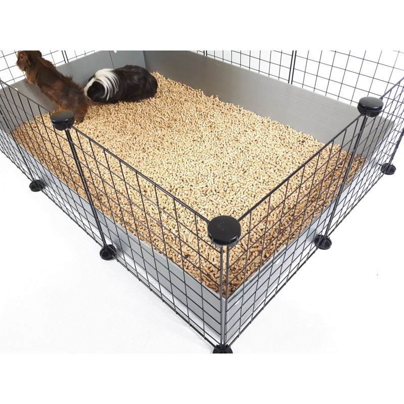 C&C modular cage 5x2 pig rabbit hedgehog silver 180 x 75 x 37 cm C&C modular cage 5x2 pig rabbit hedgehog silver 180 x 75 x 37 cm