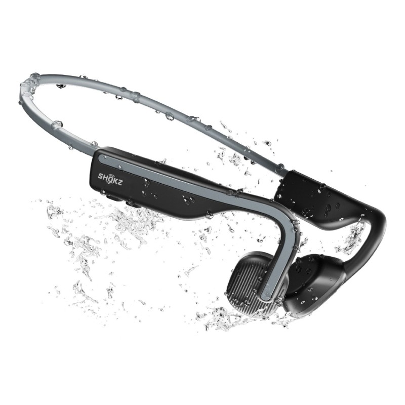 SHOKZ OpenMove Headphones Wireless Neck-band Sports Bluetooth Grey