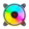 SAVIO FAN-01 4-pack 120mm ARGB fan including controller and remote control SAVIO FAN-01 4-pack 120mm ARGB fan including controller and remote control