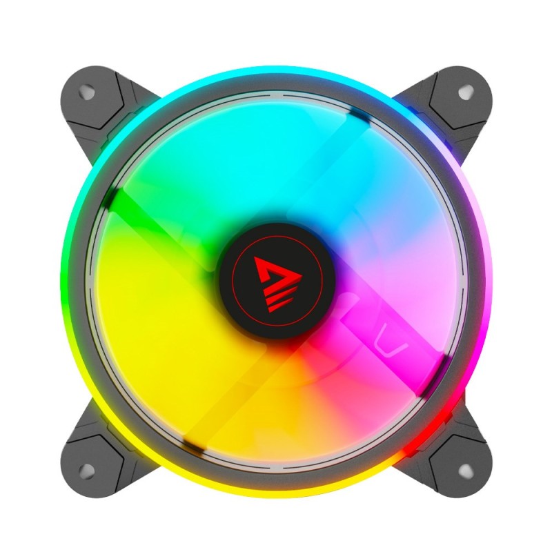 SAVIO FAN-01 4-pack 120mm ARGB fan including controller and remote control SAVIO FAN-01 4-pack 120mm ARGB fan including controller and remote control