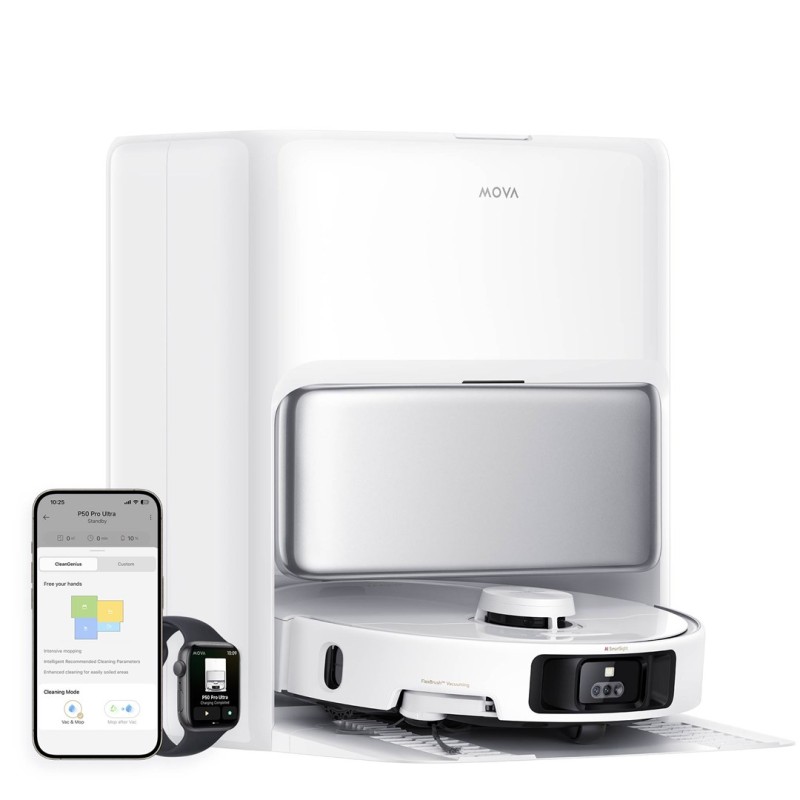 MOVA Tech P50 Pro Ultra Bagless White MOVA Tech P50 Pro Ultra Bagless White