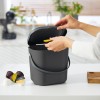 ROTHO Albula Anthracite - waste sorting container - 6l ROTHO Albula Anthracite - waste sorting container - 6l