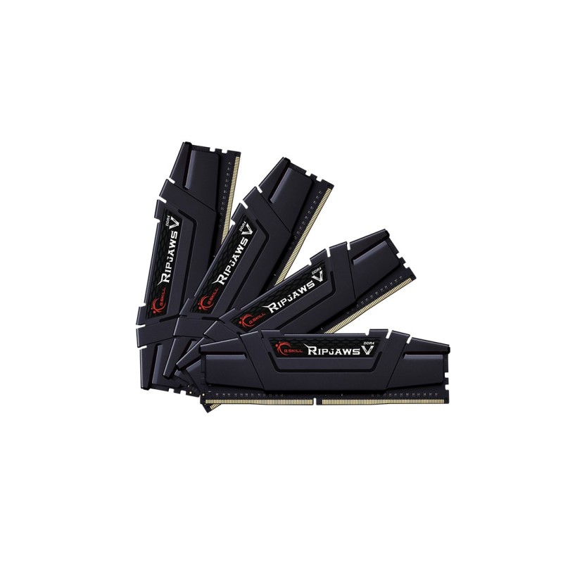 G.Skill Ripjaws V F4-4000C18Q-128GVK memory module 128 GB 4 x 32 GB DDR4 4000 MHz G.Skill Ripjaws V F4-4000C18Q-128GVK memory module 128 GB 4 x 32 GB DDR4 4000 MHz