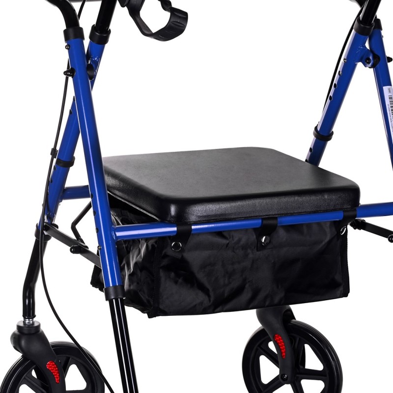 Lightweight aluminium four-wheel rehabilitation walker Lightweight aluminium four-wheel rehabilitation walker