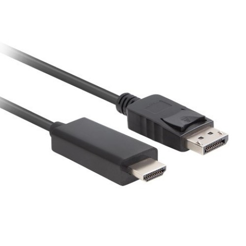 Lanberg CA-DPHD-11CC-0050-BK cable gender changer DisplayPort HDMI Black