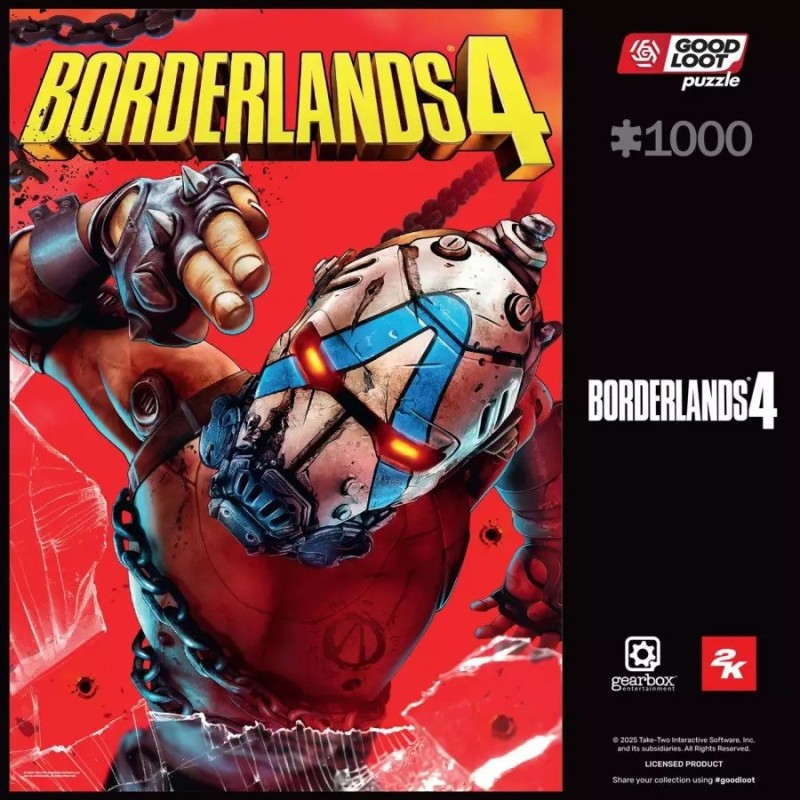 Puzzle Good Loot Gaming - Borderlands 4: Break Free Psycho 1000 pc(s) Puzzle Good Loot Gaming - Borderlands 4: Break Free Psycho 1000 pc(s)