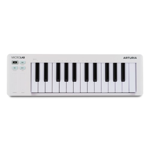 Arturia MicroLab MK3 White - Kompaktowy kontroler MIDI