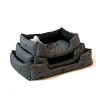 GO GIFT Dog bed L - graphite - 65x45x15 cm GO GIFT Dog bed L - graphite - 65x45x15 cm