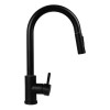 Set - Sink PYRAMIS PYRAMIS SIROS (57x51,5) 1B + Faucet IDEA Black Edition - 070169002BE - Volcano Set - Sink PYRAMIS PYRAMIS SIROS (57x51,5) 1B + Faucet IDEA Black Edition - 070169002BE - Volcano