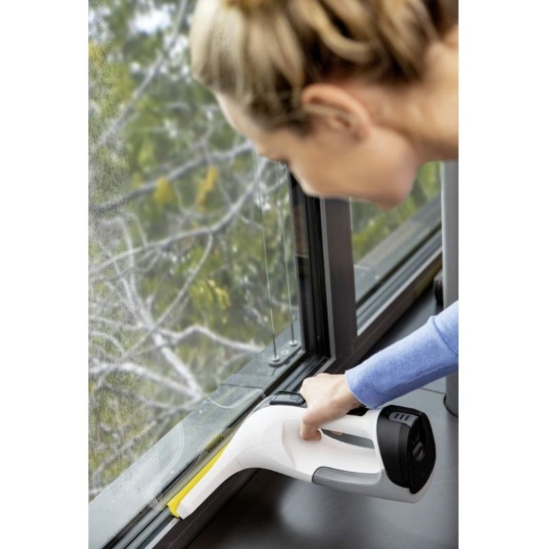 Kärcher WV 4-4 PLUS Battery set electric window cleaner 0.15 L Black, White, Yellow Kärcher WV 4-4 PLUS Battery set electric window cleaner 0.15 L Black, White, Yellow