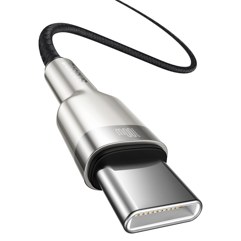 Baseus CATJK-C01 mobile phone cable Black 1 m USB C Baseus CATJK-C01 mobile phone cable Black 1 m USB C