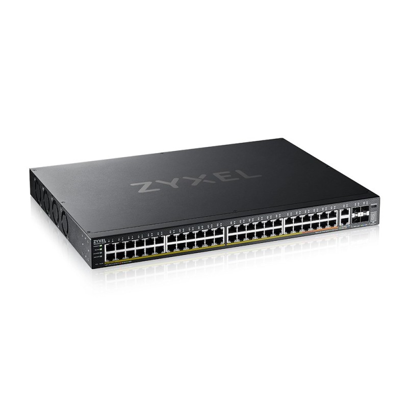 Zyxel XGS2220-54HP Managed L3 Gigabit Ethernet (10/100/1000) Power over Ethernet (PoE) Zyxel XGS2220-54HP Managed L3 Gigabit Ethernet (10/100/1000) Power over Ethernet (PoE)