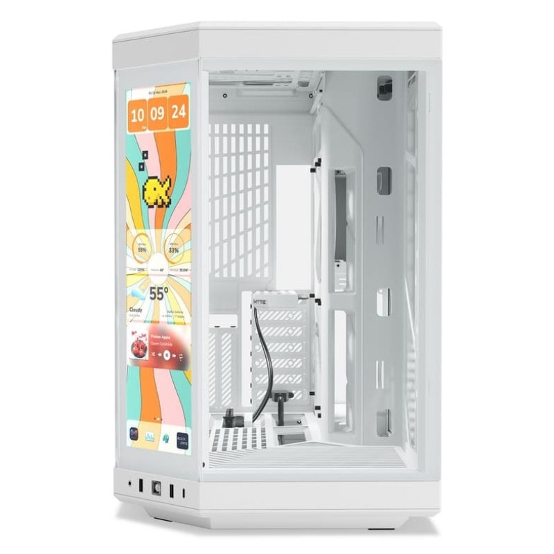 HYTE Y70 Touch Infinite Midi Tower White HYTE Y70 Touch Infinite Midi Tower White