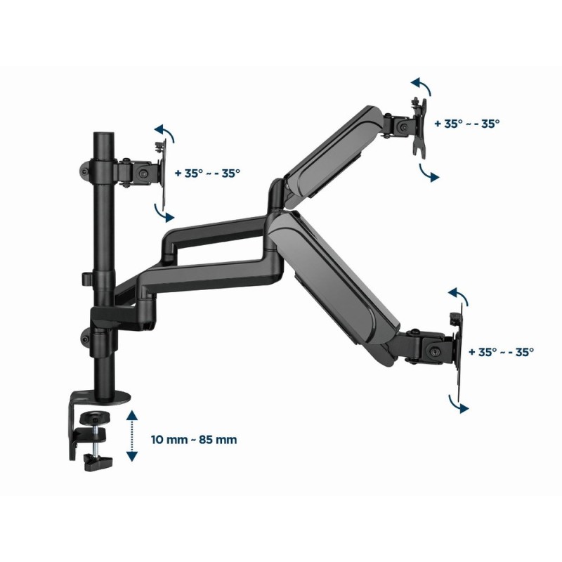 Gembird MA-DA3-01 monitor mount / stand 68.6 cm (27 Gembird MA-DA3-01 monitor mount / stand 68.6 cm (27