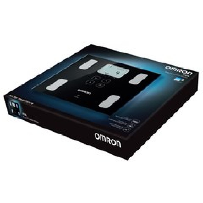 Omron VIVA Square Black Electronic personal scale Omron VIVA Square Black Electronic personal scale