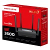 Mercusys MR25BE wireless router Gigabit Ethernet Dual-band (2.4 GHz / 5 GHz) Black Mercusys MR25BE wireless router Gigabit Ethernet Dual-band (2.4 GHz / 5 GHz) Black