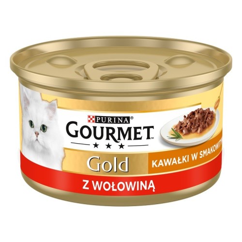 GOURMET Gold Sauce Delight Beef - wet cat food - 85 g GOURMET Gold Sauce Delight Beef - wet cat food - 85 g
