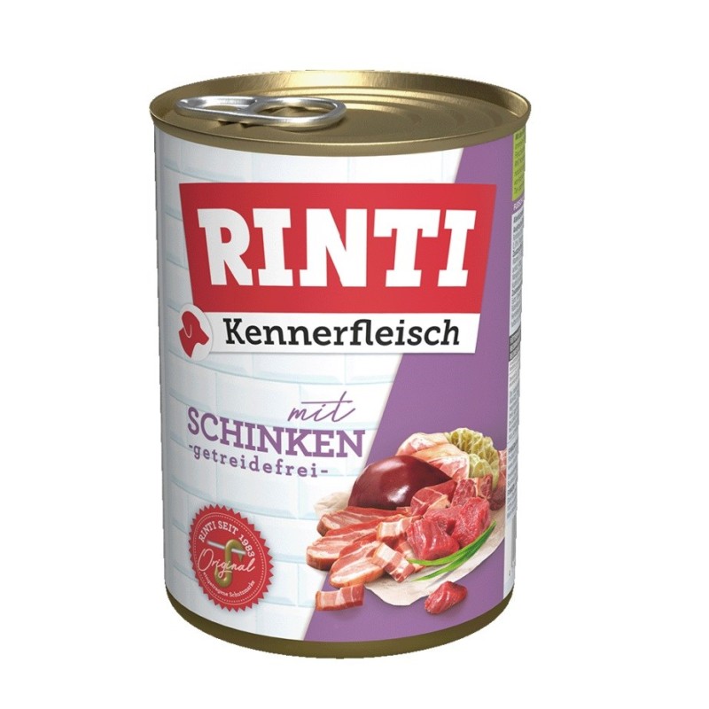 RINTI Kennerfleisch Ham - wet dog food - 400g