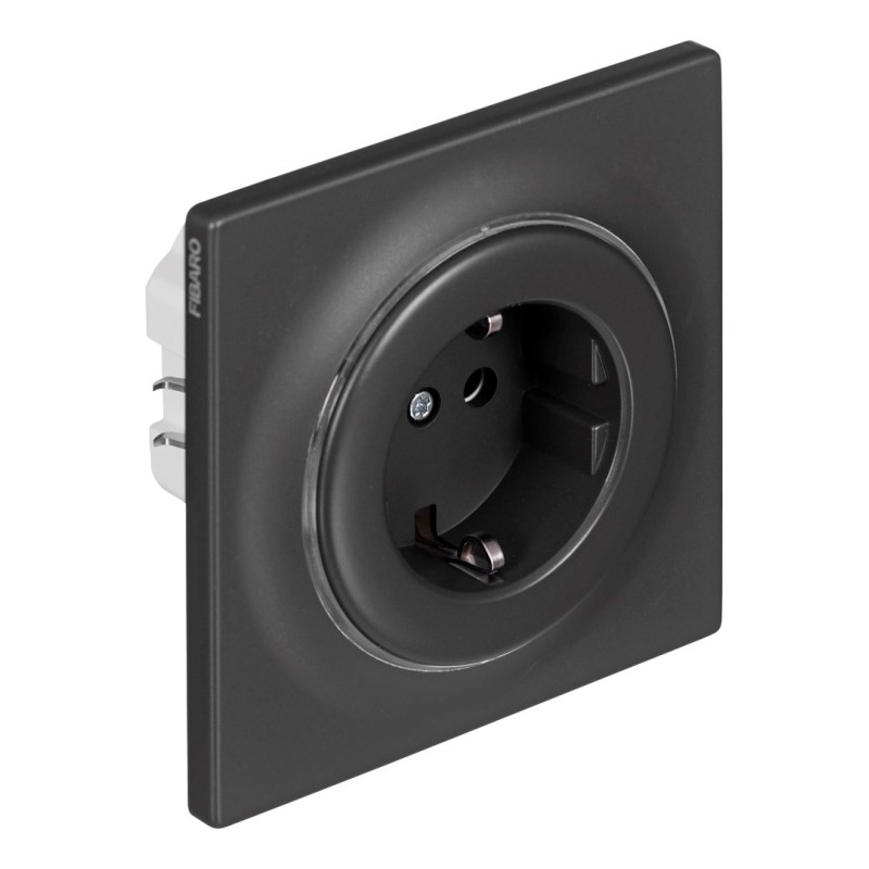 Fibaro FGWOF-011-8 socket-outlet Type F Black Fibaro FGWOF-011-8 socket-outlet Type F Black