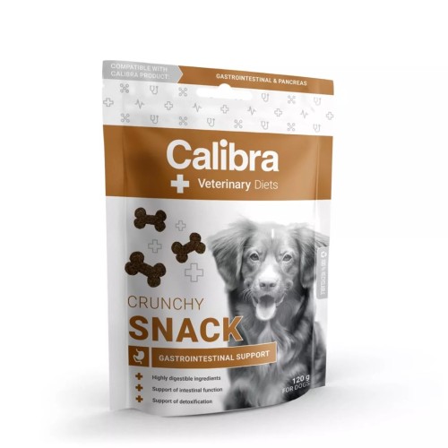 CALIBRA VD Dog Crunchy Snack Gastrointestinal - dog treat - 120g CALIBRA VD Dog Crunchy Snack Gastrointestinal - dog treat - 120g