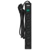 Ever Optima 3m Black 6 AC outlet(s) 250 V Ever Optima 3m Black 6 AC outlet(s) 250 V