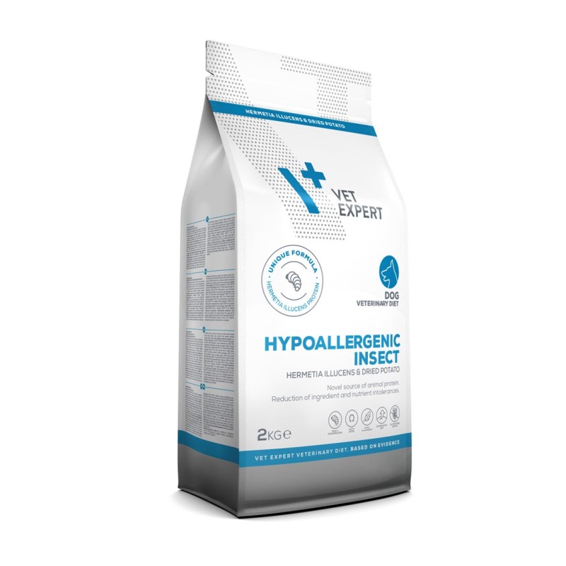VET EXPERT Veterinary Diet Hypoallergenic Insect Dog - dry dog food - 2 kg VET EXPERT Veterinary Diet Hypoallergenic Insect Dog - dry dog food - 2 kg