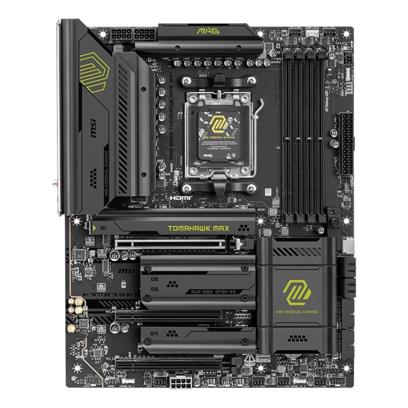 MSI MAG B850 TOMAHAWK MAX WIFI motherboard AMD B850 Socket AM5 ATX