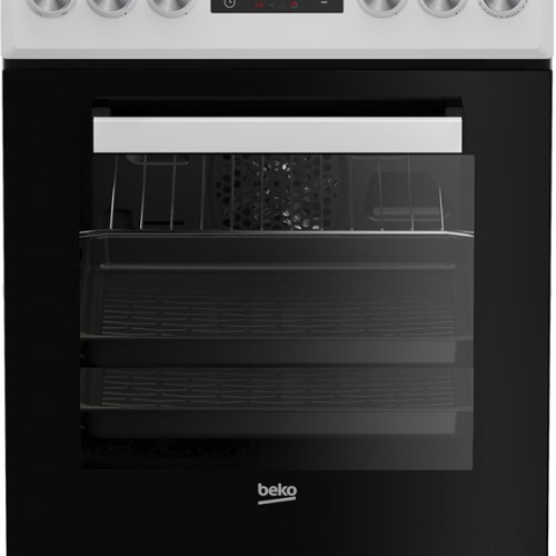 Beko FSE52323DWD cooker Freestanding cooker Electric Gas White