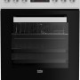 Beko FSE52323DWD cooker Freestanding cooker Electric Gas White