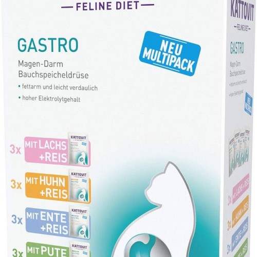 KATTOVIT Feline Diet Gastro - wet cat food - 12 x 85g KATTOVIT Feline Diet Gastro - wet cat food - 12 x 85g