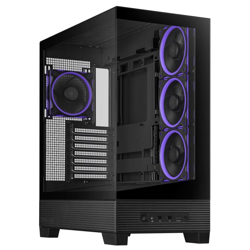 ASUS A31 Plus TG ARGB BLACK Midi Tower ASUS A31 Plus TG ARGB BLACK Midi Tower