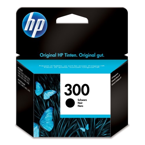 HP 300 Black Original Ink Cartridge HP 300 Black Original Ink Cartridge