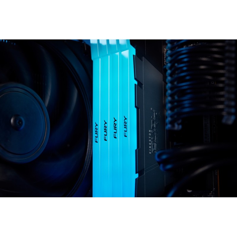 Kingston Technology FURY 16GB 4000MT/s DDR4 CL19 DIMM (Kit of 2) Renegade RGB