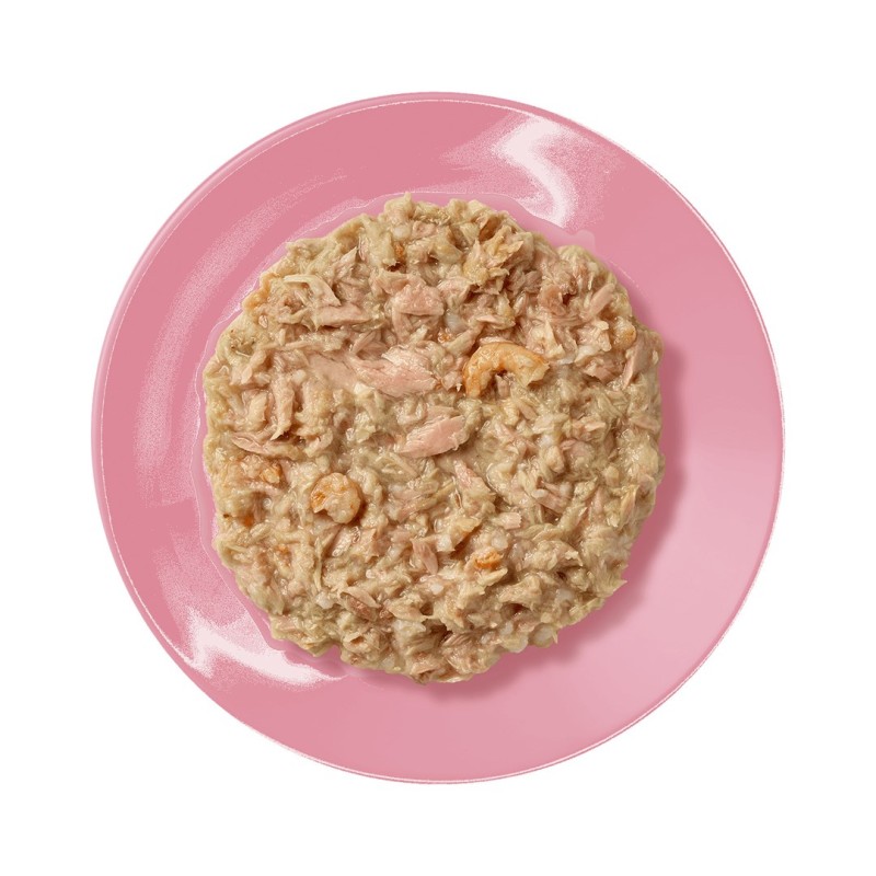 APPLAWS Tuna Fillet with prawn in broth - wet cat food - 70g